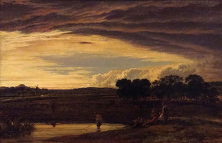 John Linnell - Evening Storm Clearing Off.webp