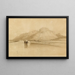 John Sell Cotman - A Canal In Normandy.webp