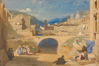 John Sell Cotman - Bridge in a Continental Town.webp
