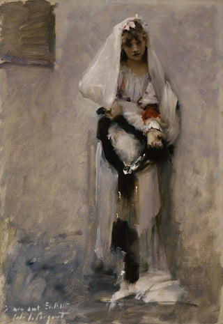 John Singer Sargent - A Parisian Beggar Girl.webp