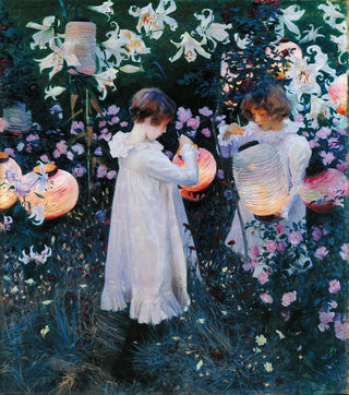 John Singer Sargent - Carnation Lily Lily Rose.webp
