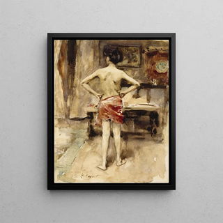 John Singer Sargent - The Model.webp