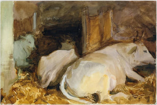 John Singer Sargent - Three Oxen.webp