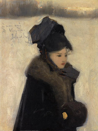 John Singer Sargent - WOMAN WITH FURS.webp