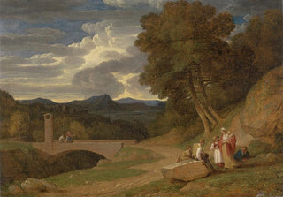 John White Abbott - An Italianate Landscape.webp