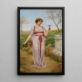 John William Godward - The Posy.webp