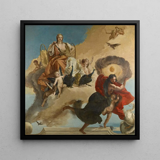 Junon et Luna - Giovanni Battista Tiepolo