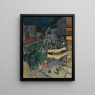 Konstantin Alexeevich Korovin - Vichy At Night.webp