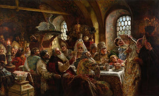 Konstantin Egorovich Makovsky - A Boyar Wedding Feast.webp
