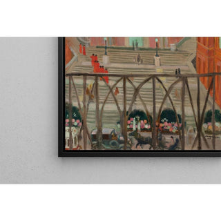 L’Escalier d’Espagne et la Trinité-des-Monts, le soir - Maurice Denis | Reproduction Tableau Décoration murale affiche copie