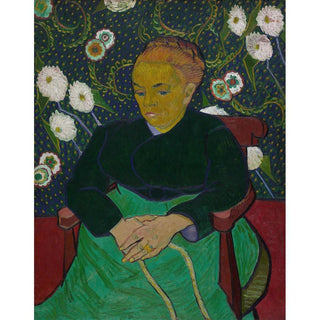 La Berceuse Augustine Roulin - Vincent van Gogh | Reproduction Tableau Décoration murale affiche copie