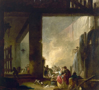 La Blanchisserie - Hubert Robert