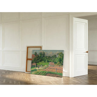 La Maison Delafolie à Éragny - Camille Pissarro | Reproduction Tableau Décoration murale affiche copie