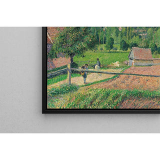 La Maison Delafolie à Éragny - Camille Pissarro | Reproduction Tableau Décoration murale affiche copie