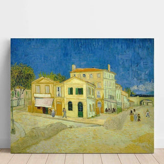 La Maison Jaune - Vincent Van Gogh | Reproduction Tableau Décoration murale affiche copie