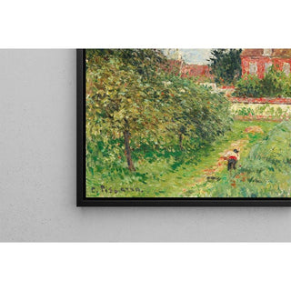 La Maison des Anglais, Éragny - Camille Pissarro | Reproduction Tableau Décoration murale affiche copie