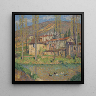 Henri Martin - La Maison du vert.webp