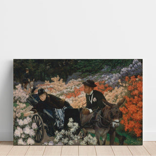 La Promenade du matin - James Tissot | Reproduction Tableau Décoration murale affiche copie