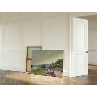 La Seine au Bas-Meudon - Alfred Sisley | Reproduction Tableau Décoration murale affiche copie