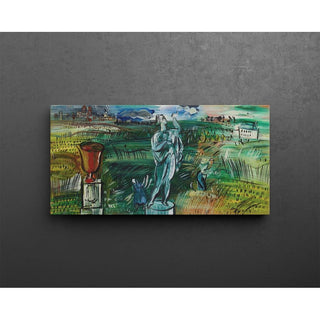 La Statue - Raoul Dufy | Reproduction Tableau Décoration murale affiche copie