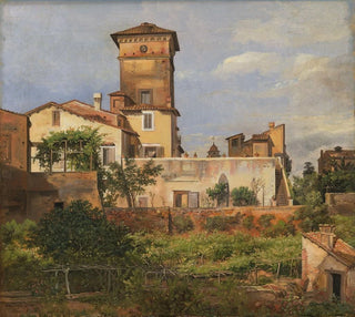 La Villa Malta à Rome - Johan Christian Dahl