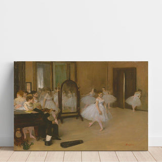 La classe de danse - Edgar Degas | Reproduction Tableau Décoration murale affiche copie