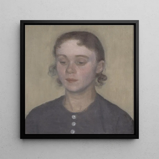 La femme de l'artiste Ida Hammershøi née Ilsted - Vilhelm Hammershøi