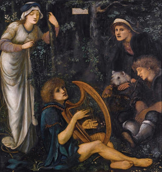 La folie de Sir Tristram - Sir Edward Coley Burne-Jones