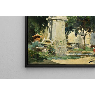 La fontaine d'Apollon, Madrid - Joaquín Sorolla | Reproduction Tableau Décoration murale affiche copie