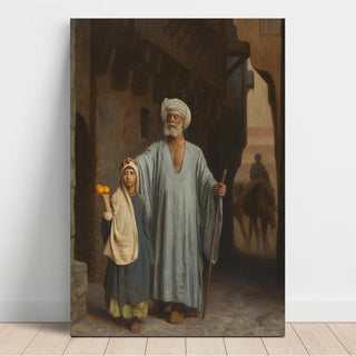 La main tendue - Jean-Léon Gérôme | Reproduction Tableau Décoration murale affiche copie