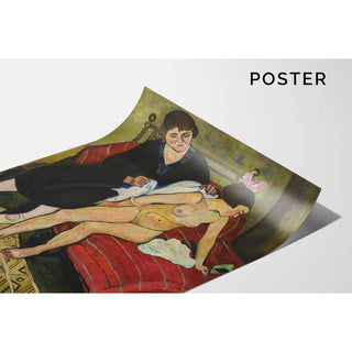 La poupée abandonnée - Suzanne Valadon | Reproduction Tableau Décoration murale affiche copie