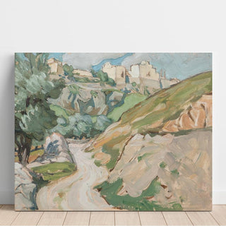 La route de Jérusalem, Étude - Anna Boberg | Reproduction Tableau Décoration murale affiche copie