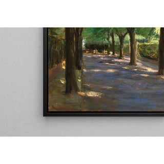 La rue Colomier à Wannsee - Max Liebermann | Reproduction Tableau Décoration murale affiche copie