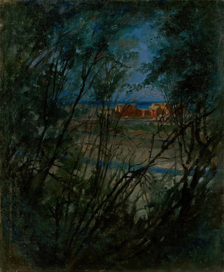 Ladislav Mednynszky - Blue Landscape.webp