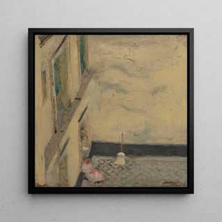 Kunstdruk | Le Balai dans la cour 346 rue Saint-Honoré - Édouard Vuillard