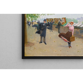 Le Long de la Seine - Jean Béraud | Reproduction Tableau Décoration murale affiche copie