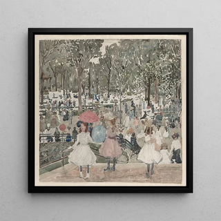 Le Mall, Central Park - Maurice Prendergast