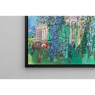 Le Pesage à Deauville - Raoul Dufy | Reproduction Tableau Décoration murale affiche copie