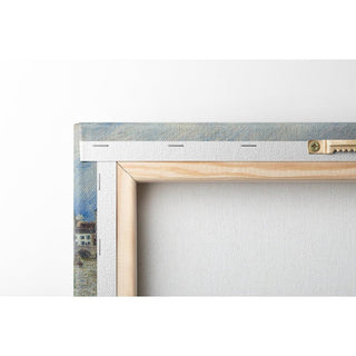 Le Pont de Moret-sur-Loing, temps de crue - Alfred Sisley | Reproduction Tableau Décoration murale affiche copie