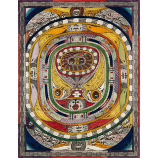 Le bol - Adolf Wölfli | Reproduction Tableau Décoration murale affiche copie