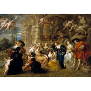 Le jardin d'amour - Peter Paul Rubens | Reproduction Tableau Décoration murale affiche copie