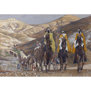 Le voyage des Rois Mages - James Tissot | Reproduction Tableau Décoration murale affiche copie