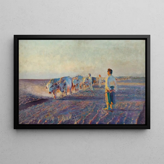 Leon Wyczkowski - Plowing in the Ukraine.webp