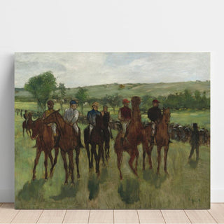 Les cavaliers - Edgar Degas | Reproduction Tableau Décoration murale affiche copie