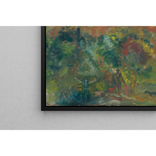 Les chasseurs et la mort - Arnold Peter Weisz-Kubínčan | Reproduction Tableau Décoration murale affiche copie