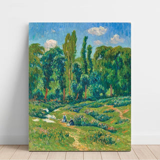 Les laveuses - Henry Moret | Reproduction Tableau Décoration murale affiche copie