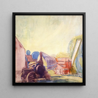 Locomotive à traction - Frances Hodgkins