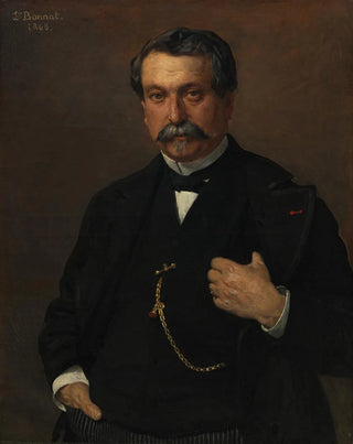 Lon Bonnat - Portrait of Jean Lglise Merchant Mayor of SaintMartindeSeignanx.webp