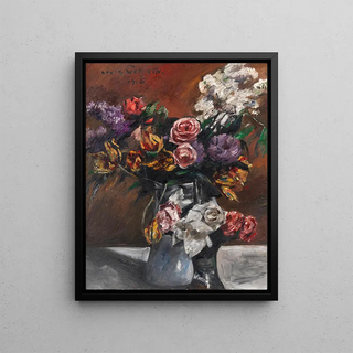 Lovis Corinth - Rosen Tulpen und Flieder.webp