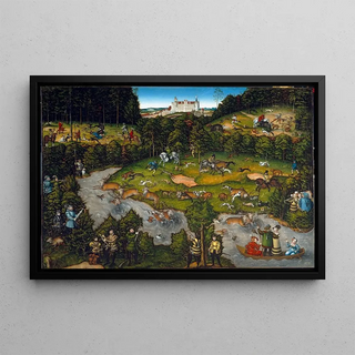 Lucas Cranach the Elder - Hunting near Hartenfels Castle.webp